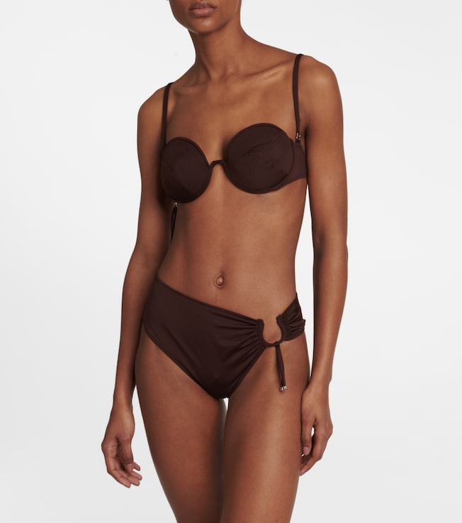 Jacquemus Le Haut Aouro bikini top