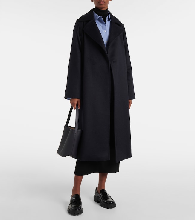Max Mara Manuela Icon belted wool coat