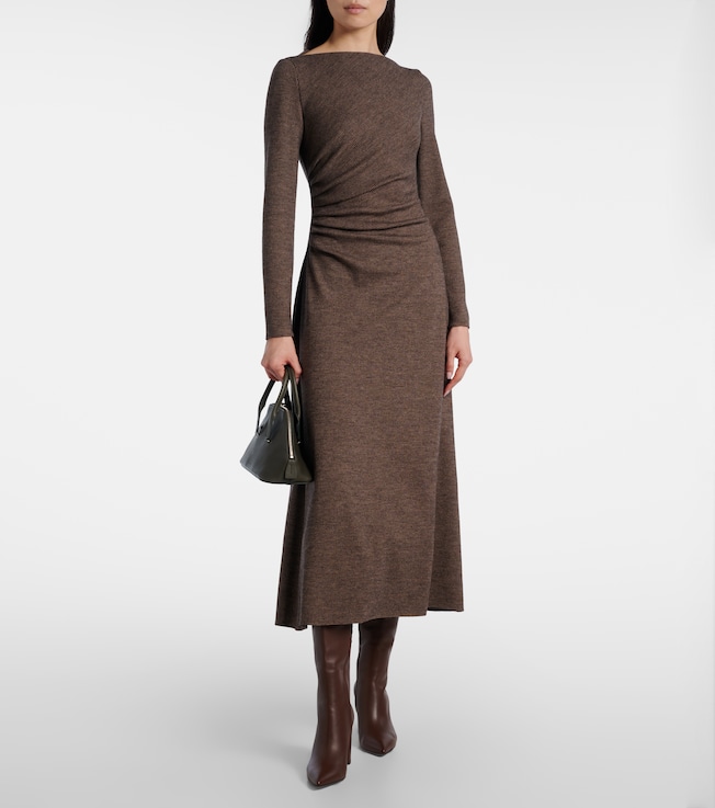 Ralph Lauren Collection Nora wool cocktail dress