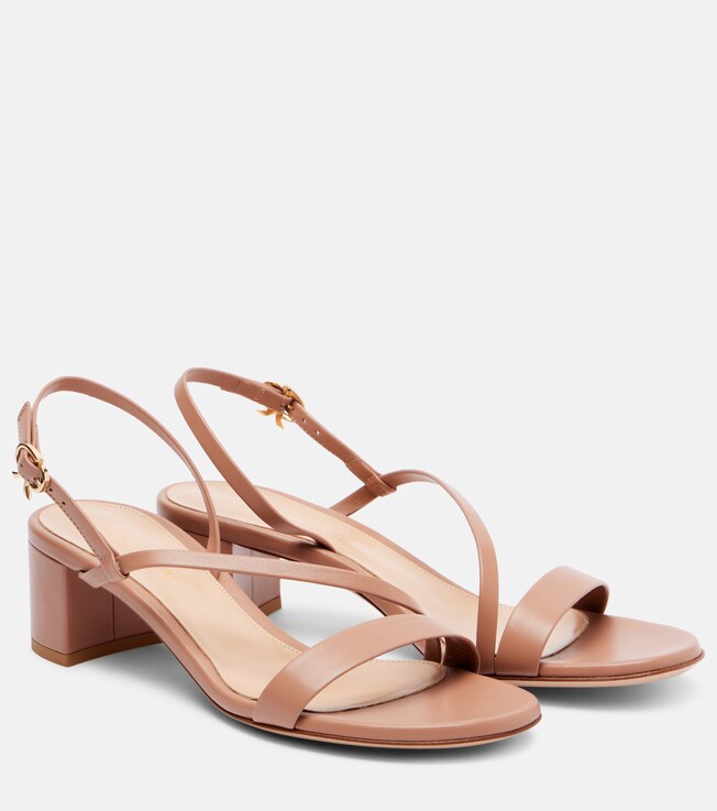 GIANVITO ROSSI Betsey 45 leather sandals
