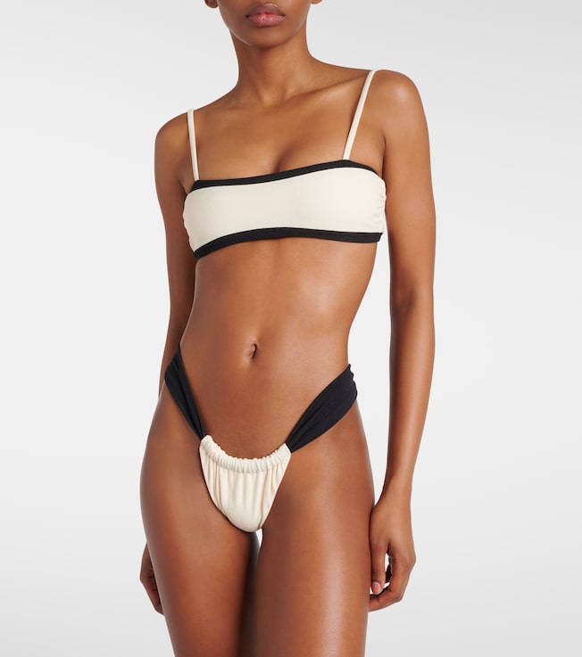 Same 90s colorblocked bikini bottoms