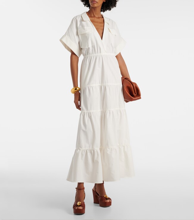 Adriana Degreas Cotton maxi dress