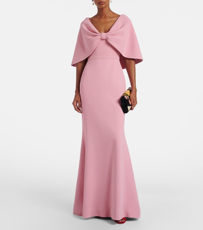 Elie Saab Caped cady gown