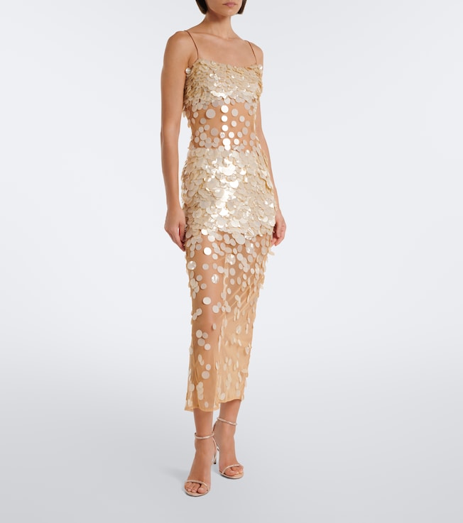 Retrofête Mischa embellished cocktail dress