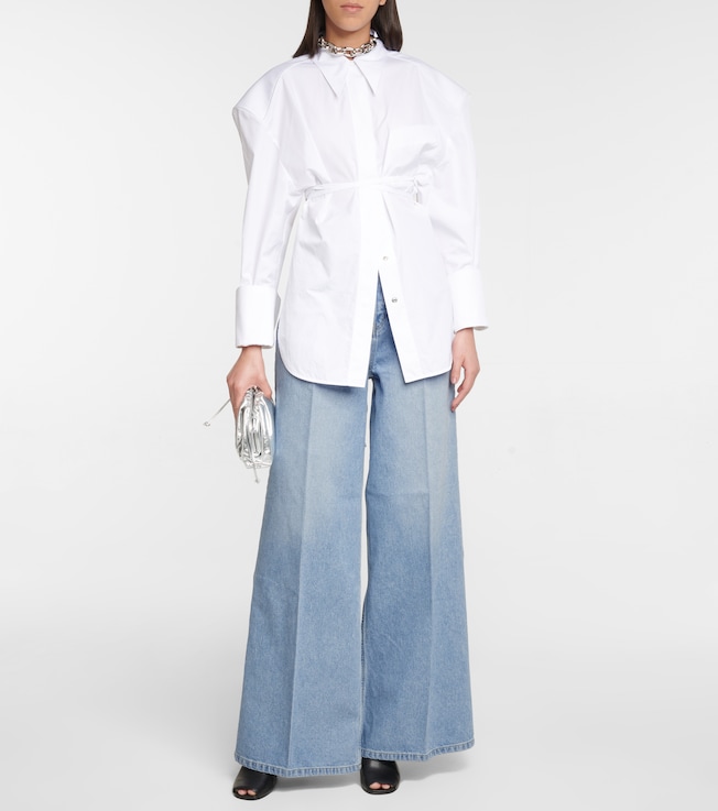 Petar Petrov Wide-leg high-rise jeans