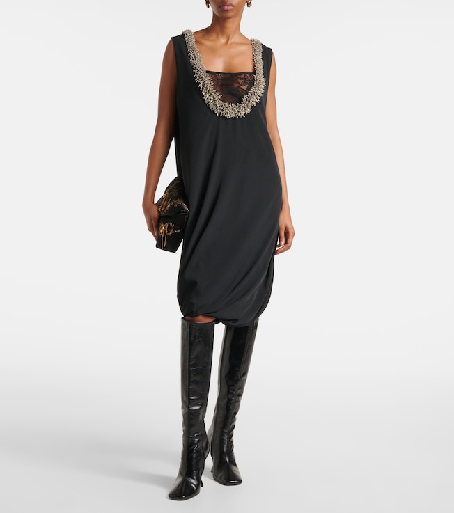 Dries Van Noten Embellished minidress
