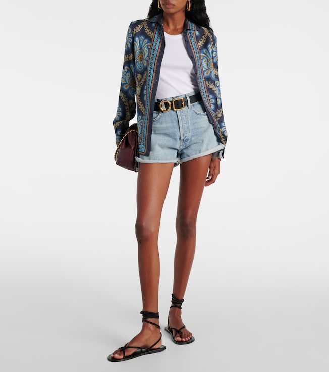 Citizens Of Humanity Marlow mid-rise denim shorts