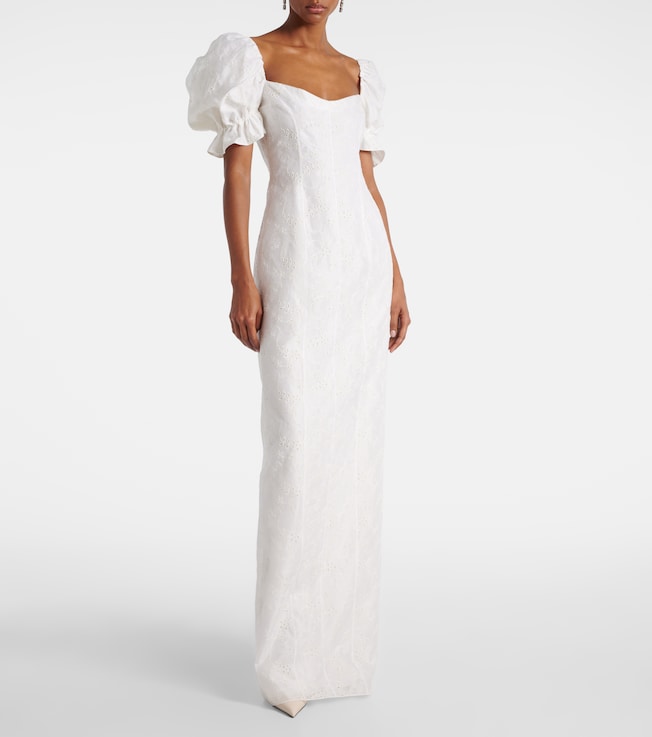 Markarian Isidore cotton and silk maxi dress