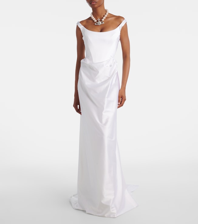 Vivienne Westwood Bridal Nova Camille satin gown