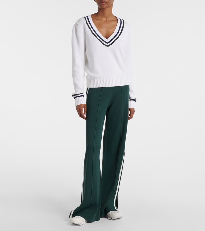 The Upside Les Border Freya knitted trackpants