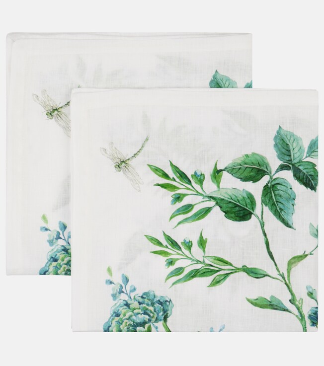 Set Secret Garden aus zwei Servietten | Aquazzura Casa