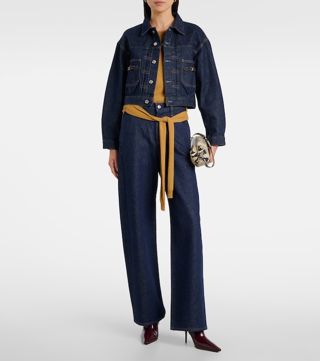 Citizens Of Humanity Alma cropped denim jacket