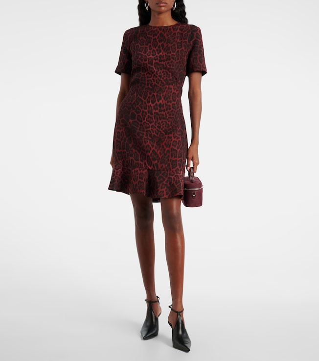 Stella McCartney Stella Iconics silk cady minidress 