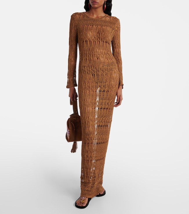 Isabel Marant Paloma sheer maxi dress