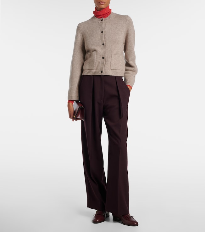 Jardin des Orangers Wool and cashmere cardigan