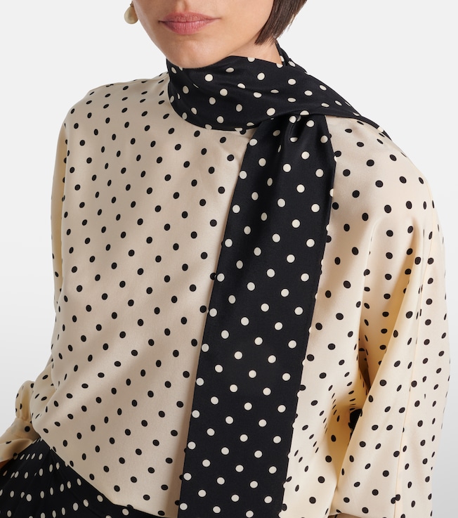 Valentino Garavani Valentino Garavani Plusdepois silk crêpe de chine blouse