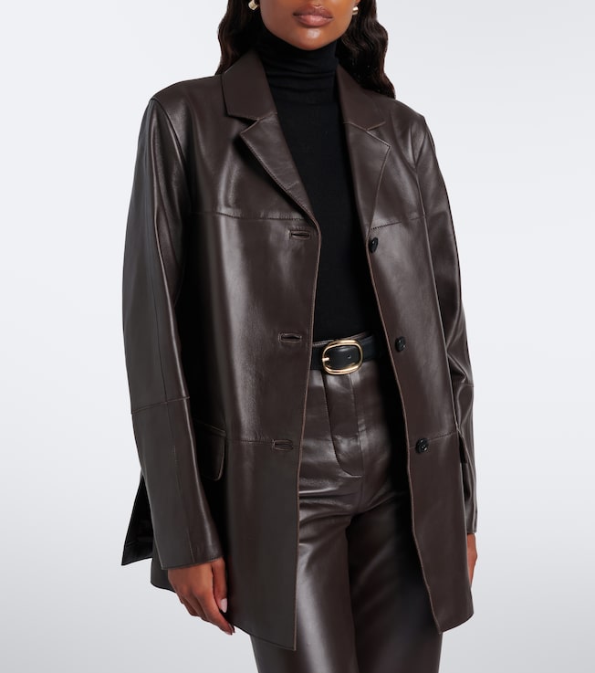 LOULOU DE SAISON Nari leather jacket