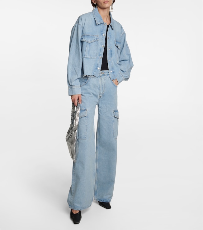Agolde Minka denim cargo pants