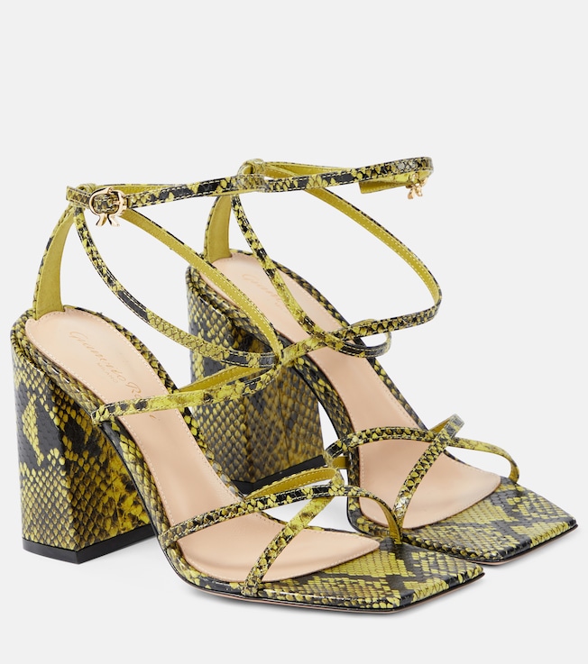GIANVITO ROSSI Leather sandals
