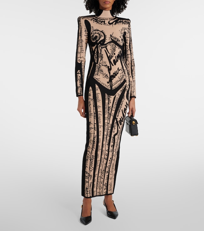 Balmain Knitted maxi dress