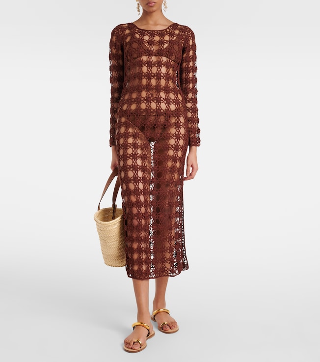 Anna Kosturova Anna Kosturova Crochet cotton beach dress