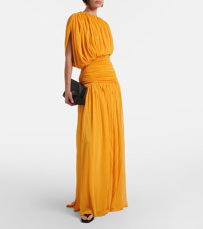 TOVE Gai draped jersey gown