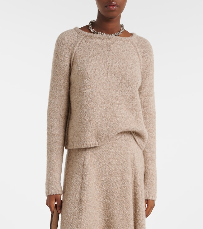 AGNONA Cashmere, silk, and wool sweater