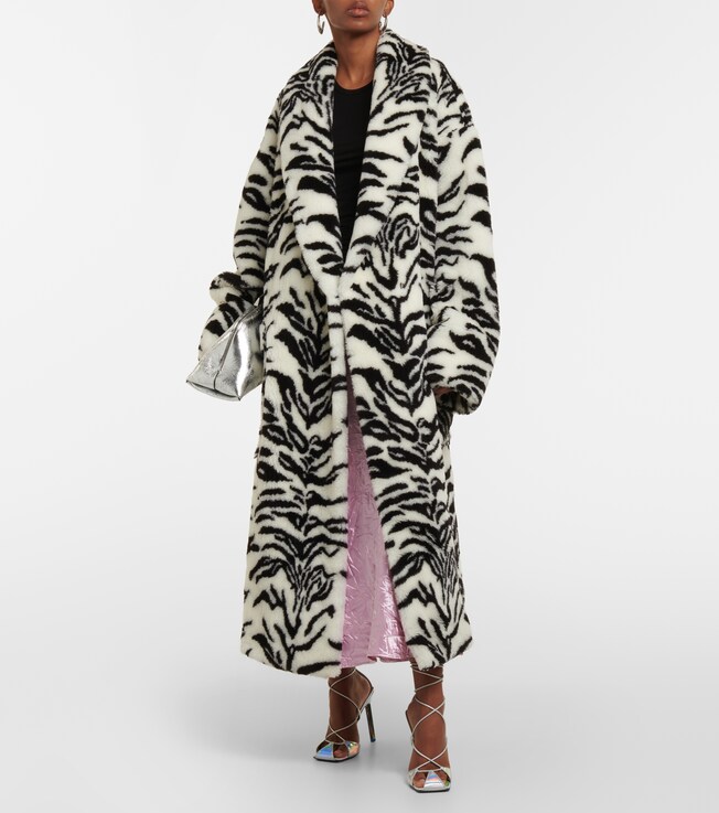 THE ATTICO Faux fur coat