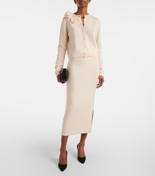 Jardin des Orangers Wool and cashmere cardigan