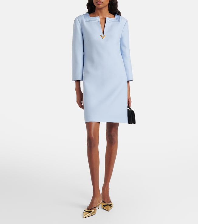 Valentino Crepe Couture minidress