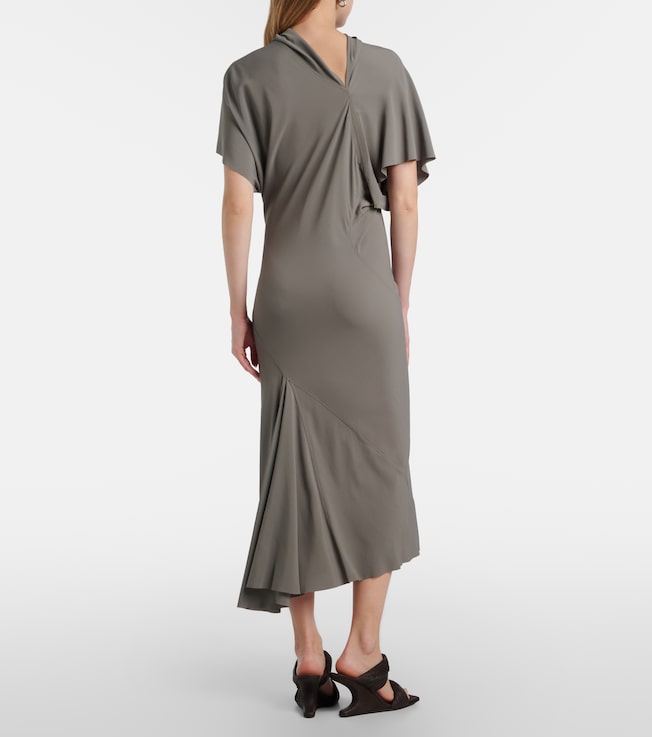 Rick Owens Seb draped midi dress