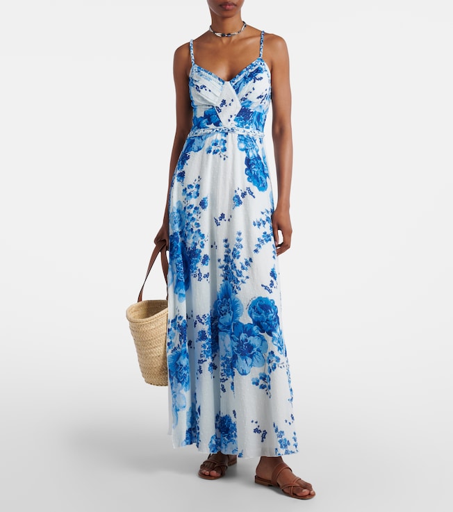 Poupette St Barth Cara cotton maxi dress