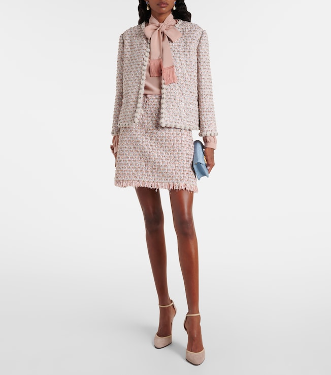 Valentino Bow-detail silk crêpe blouse