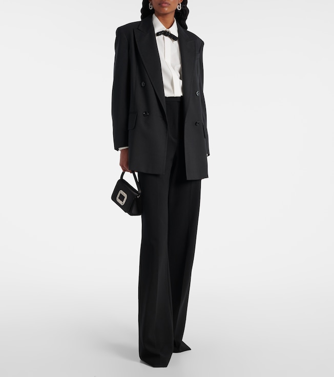 Max Mara Roll cotton and silk poplin shirt