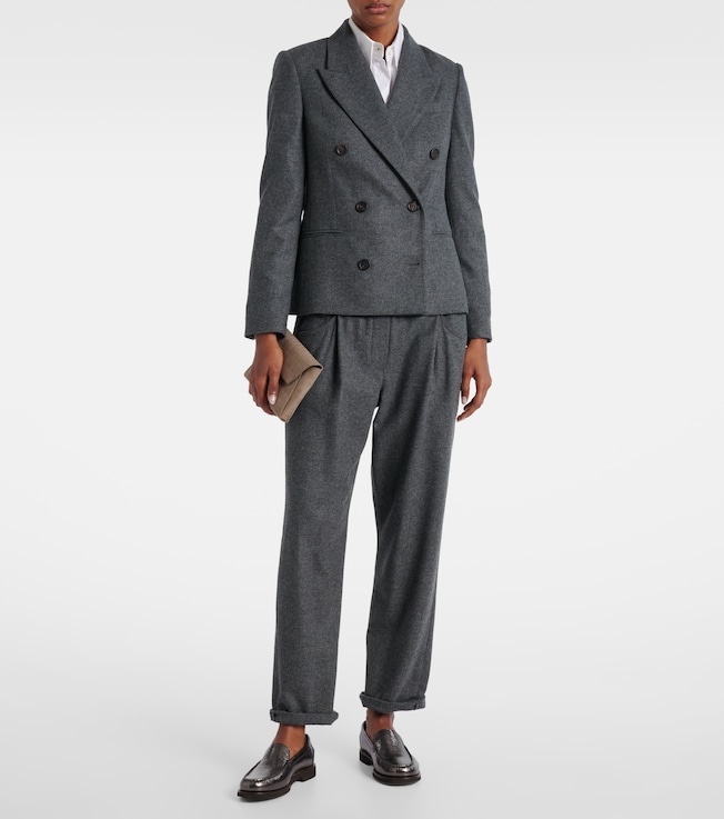 Brunello Cucinelli Wool and cashmere blazer