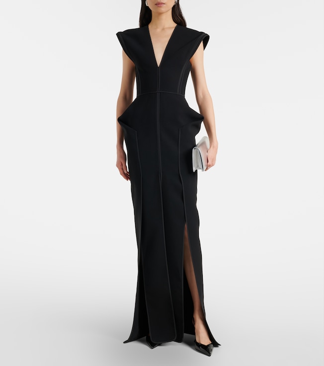  Graduate peplum gown