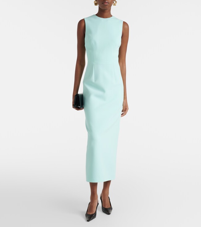 Safiyaa Jodi crêpe midi dress