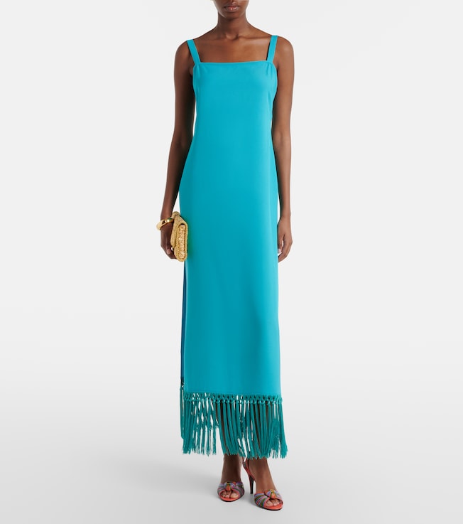 Taller Marmo Palermo fringed midi dress