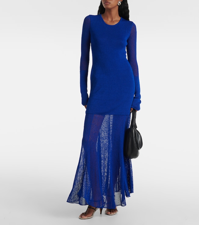 Proenza Schouler Anita knitted maxi dress