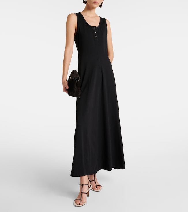Proenza Schouler White Label Rey cotton-blend jersey maxi dress