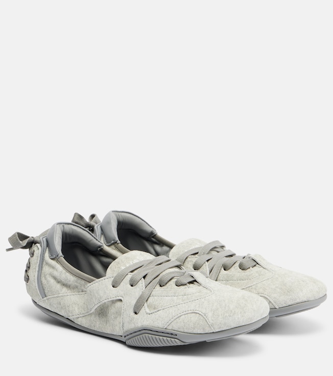 Acne Studios Suede ballet flats