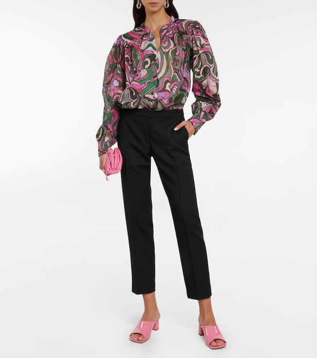 Dries Van Noten Printed cotton shirt