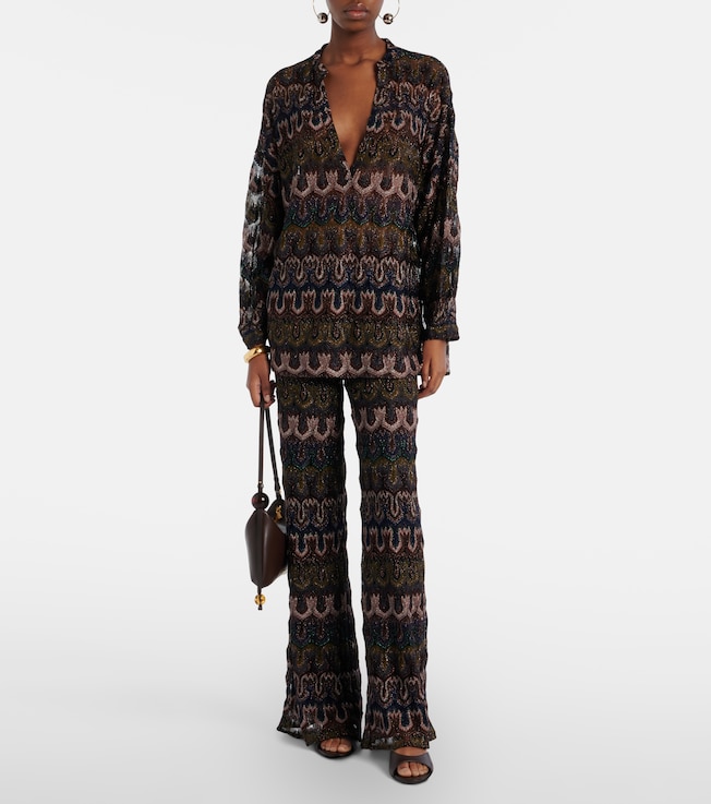 Missoni Lamé blouse