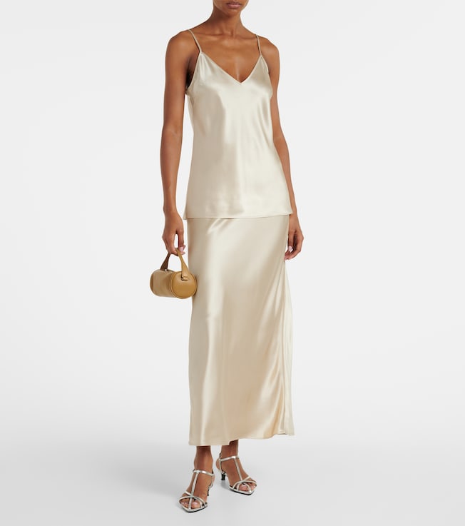 JOSEPH Clea silk satin camisole