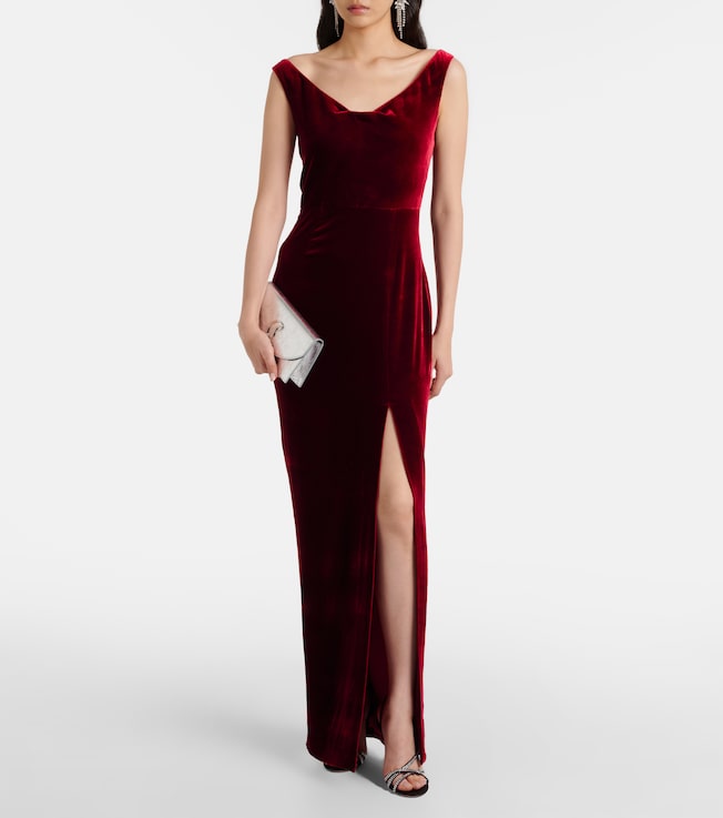 Roland Mouret Velvet gown