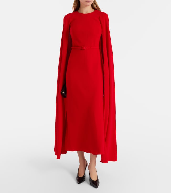 Roland Mouret Caped cady gown