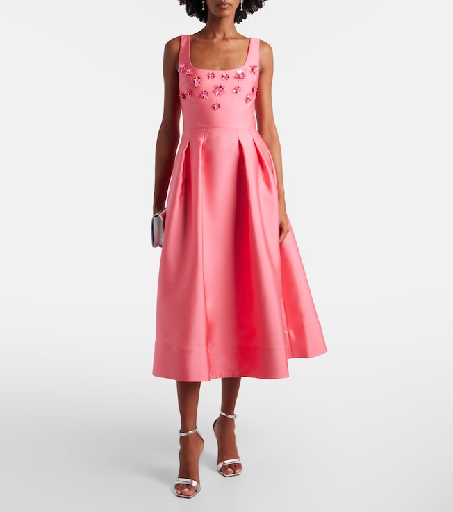 Rebecca Vallance Tilda embellished cocktail dress