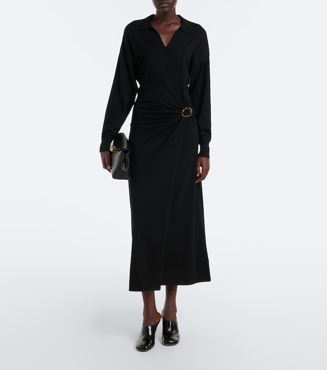 Altuzarra Ellington gathered midi dress