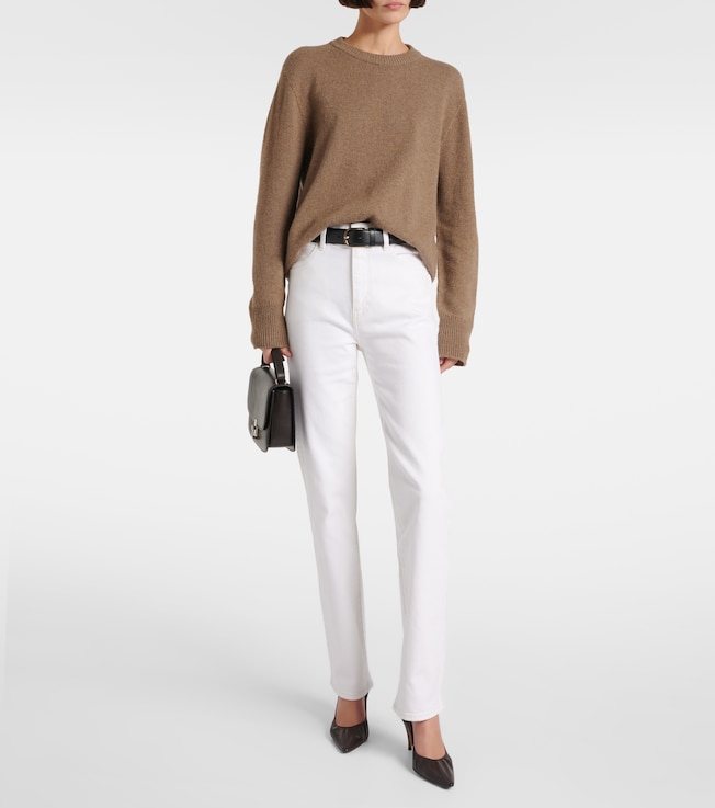 FRAME The Ruler high-rise straight jeans