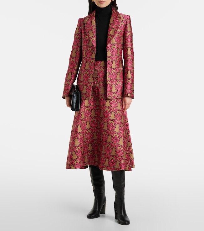 La DoubleJ 24/7 cotton jacquard blazer